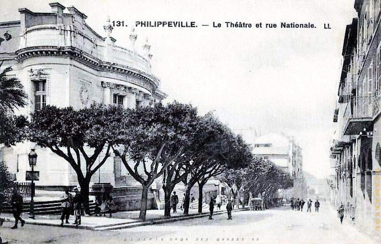 Philippeville - Theatre et Rue Nationale.jpg